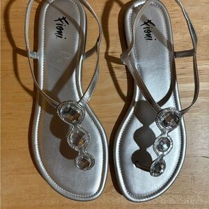 Silver Women's Sandals